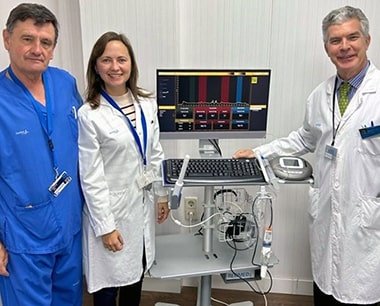 El Hospital La Zarzuela incorpora una torre con ecgrafo que permite realizar exmenes anorrectales
