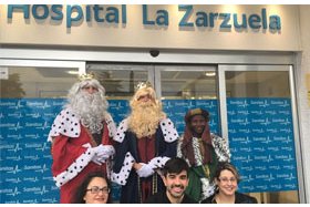 Llega la magia e ilusin de los Reyes Magos a nuestros hospitales