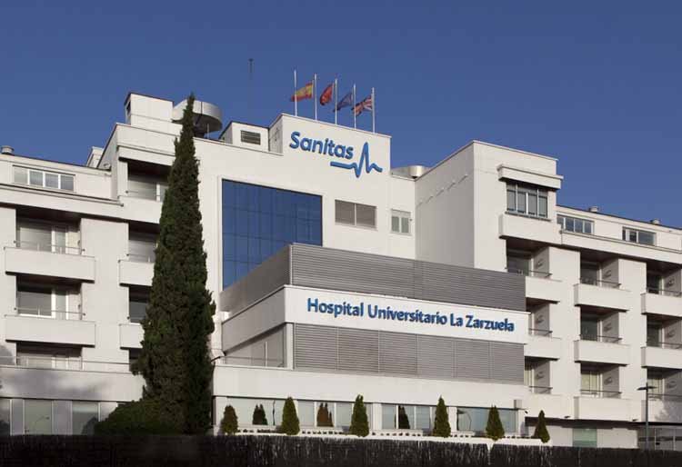 El hospital la Zarzuela está en el top de centros privados de España |  Sanitas