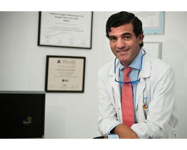 Dr José Luis Zamorano, expert in non-invasive cardiological diagnosis, new head of the cardiology department at the Hospital Universitario Sanitas La Zarzuela